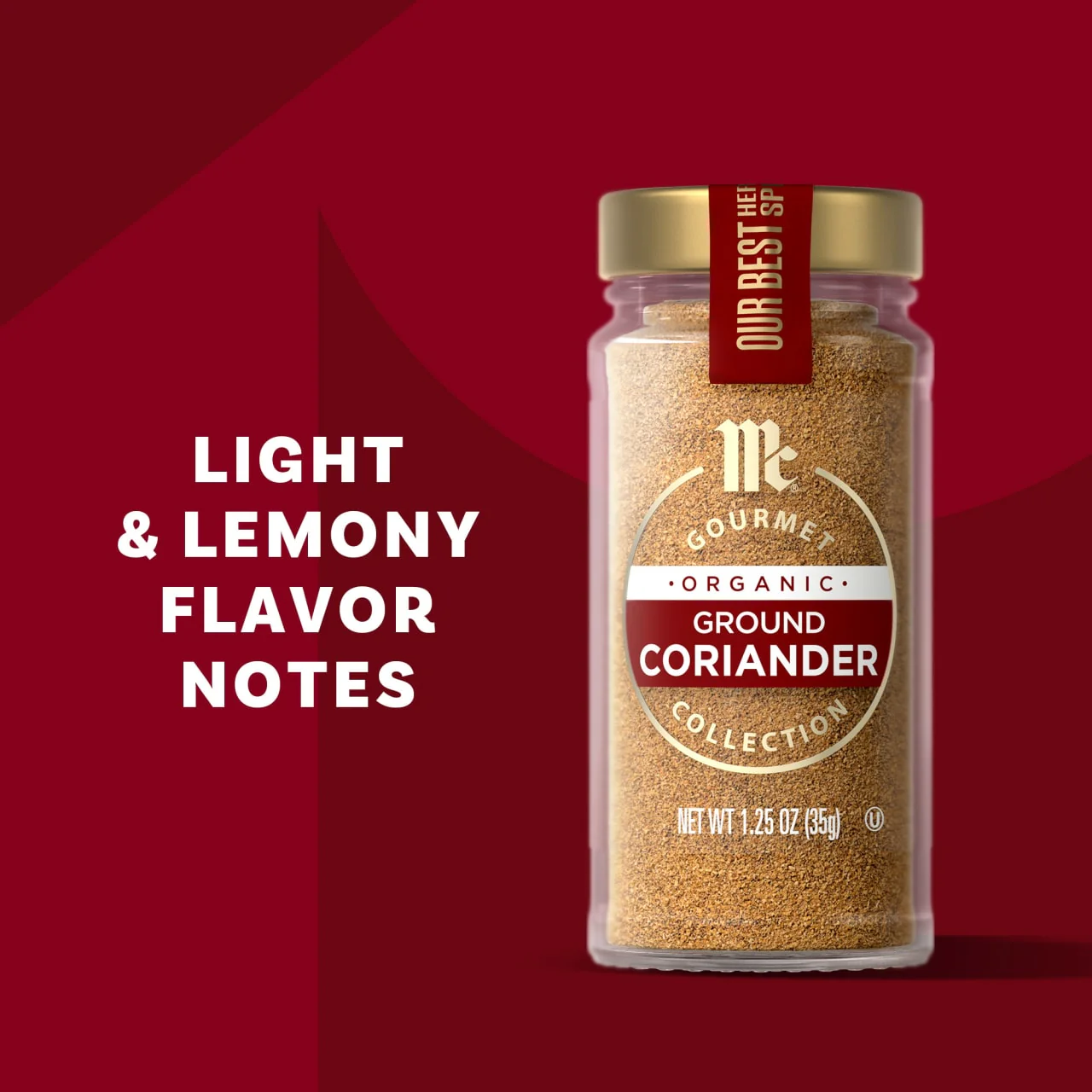 McCormick Gourmet™ Organic Ground Coriander, 1.25 oz - Image 4
