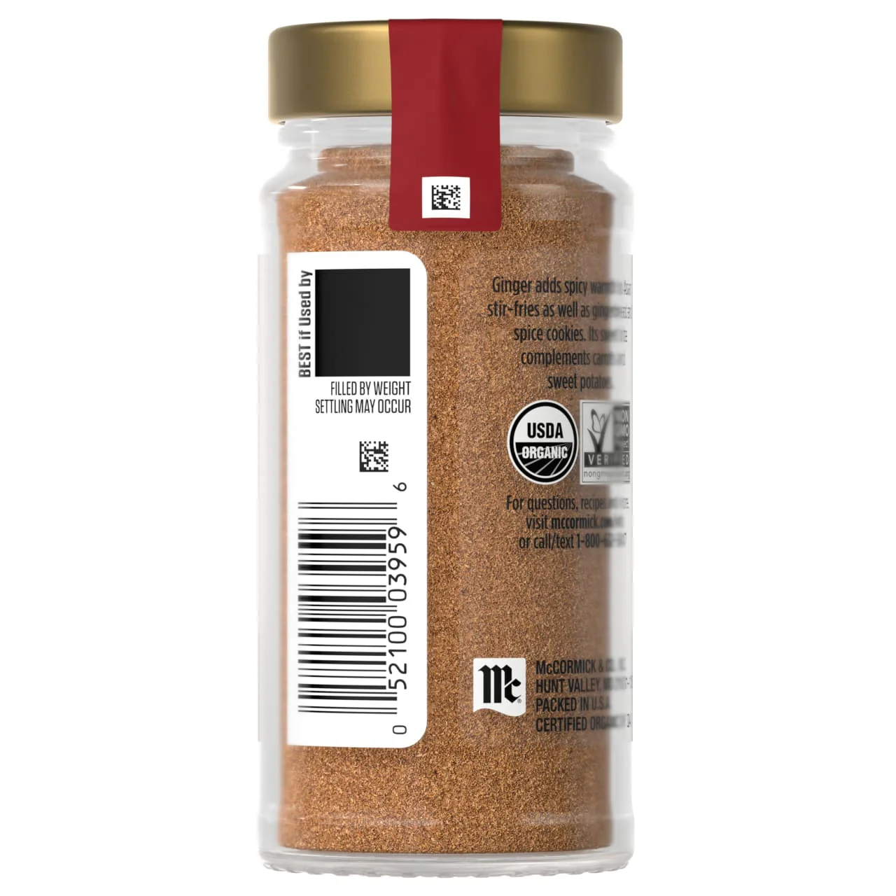 McCormick Gourmet™ Organic Ground Ginger, 1.25 OZ - Image 16