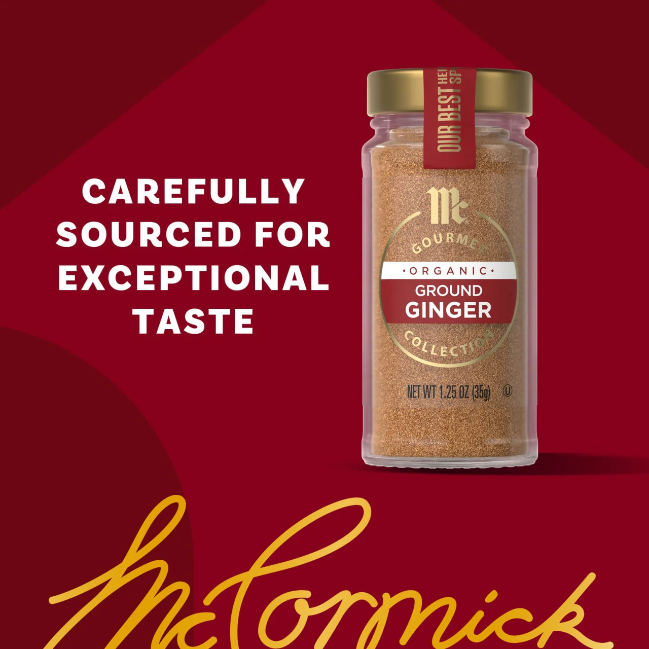 McCormick Gourmet™ Organic Ground Ginger, 1.25 OZ - Image 4