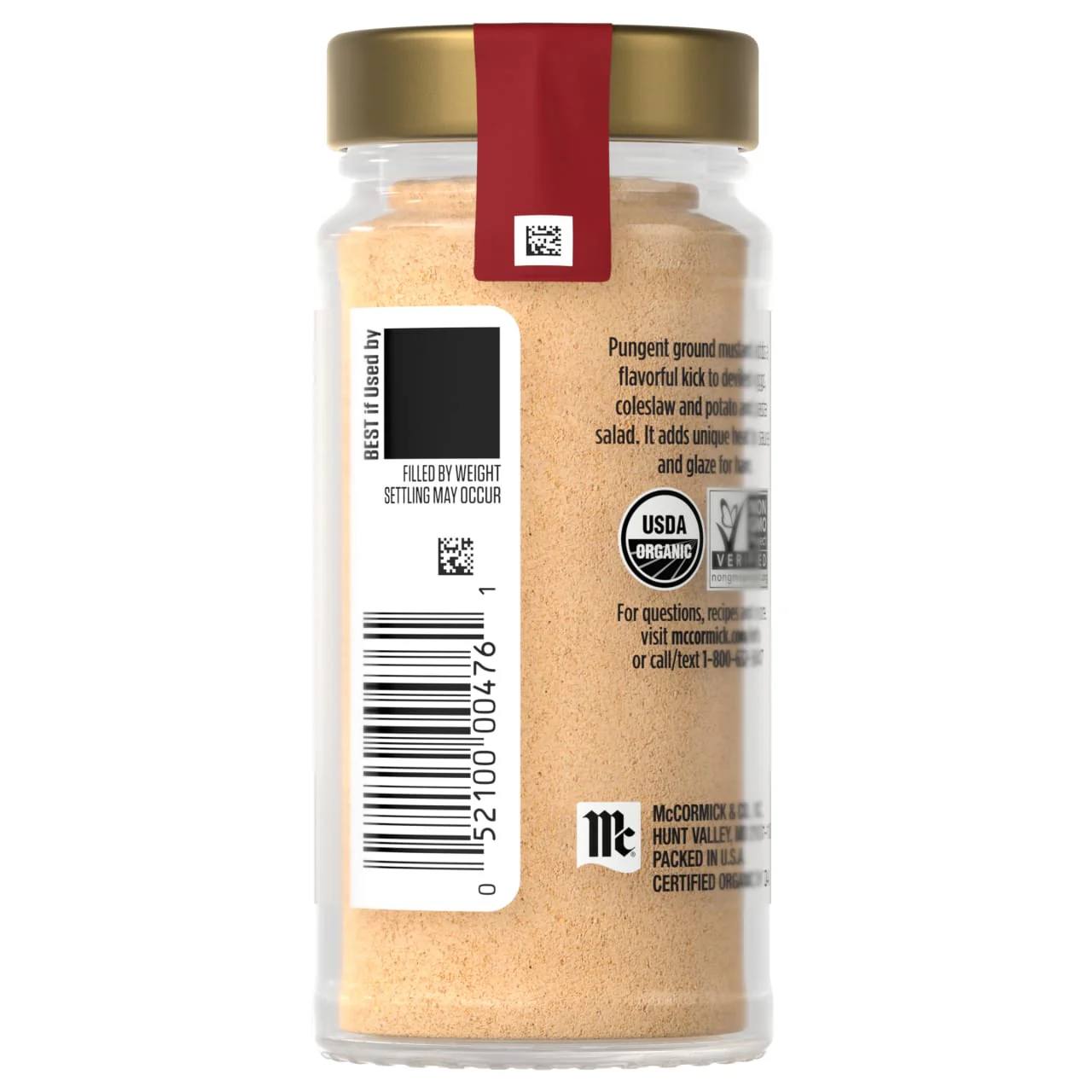 McCormick Gourmet™ Organic Ground Mustard, 1.75 oz - Image 16