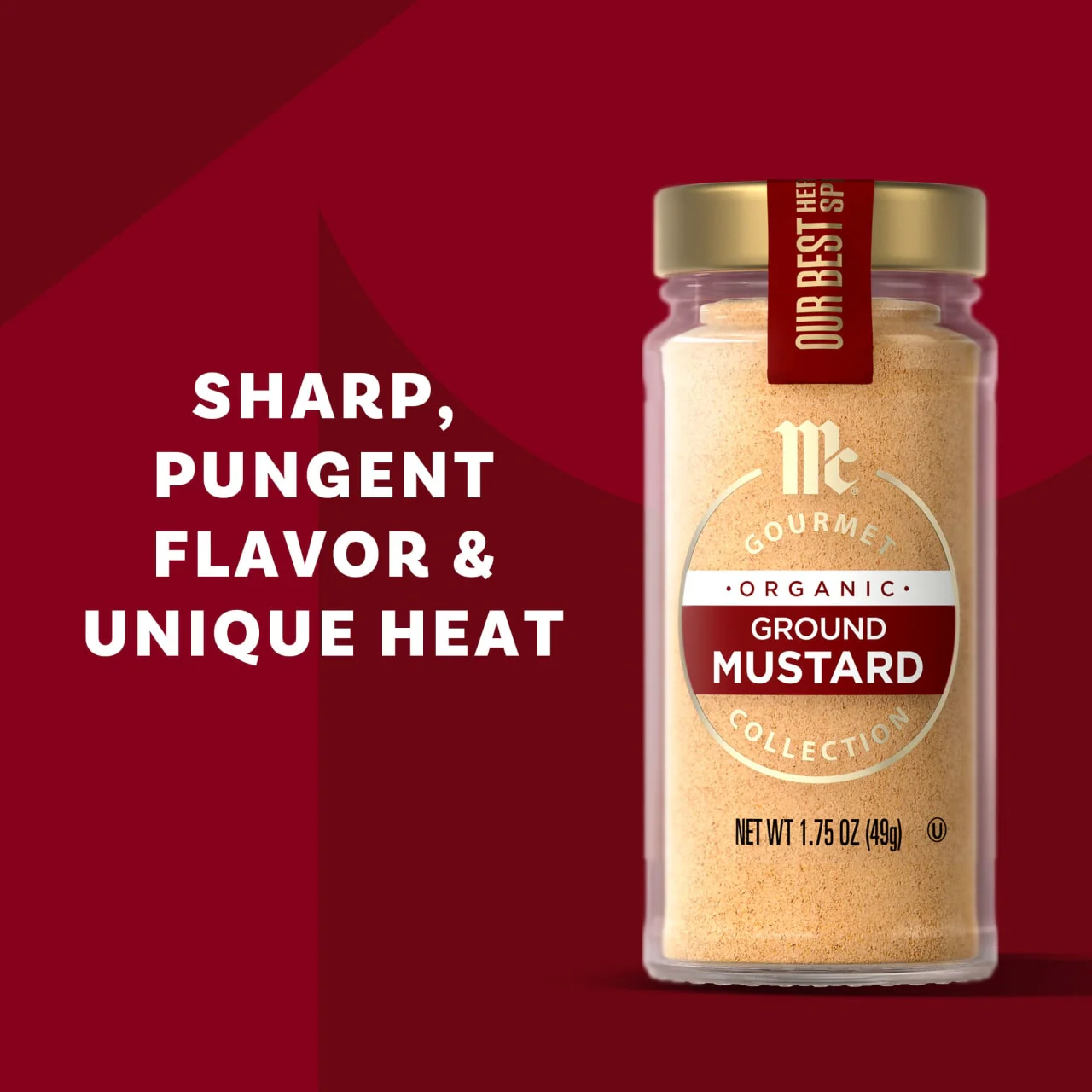 McCormick Gourmet™ Organic Ground Mustard, 1.75 oz - Image 4