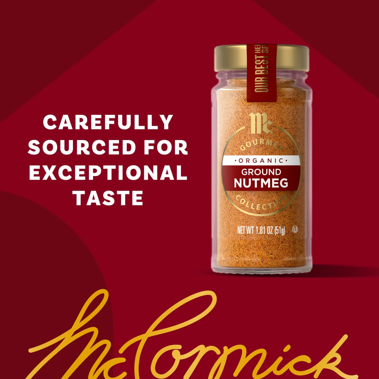 McCormick Gourmet™ Organic Ground Nutmeg, 1.81 oz - Image 11