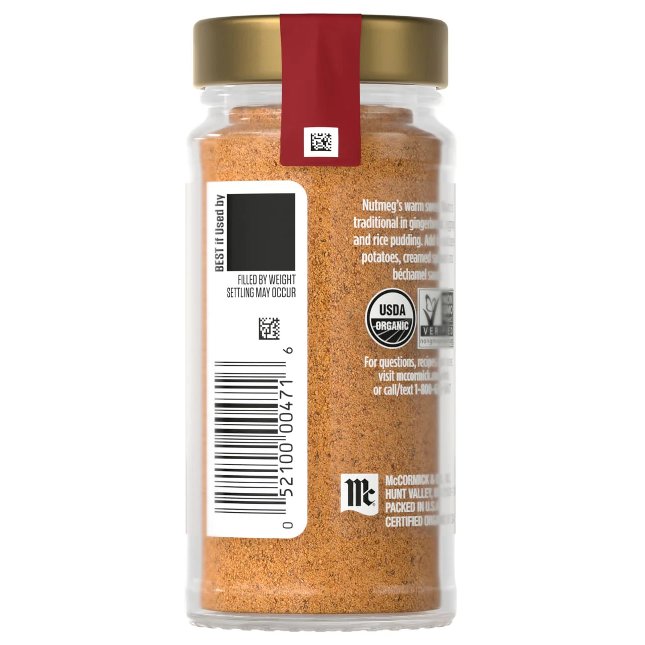 McCormick Gourmet™ Organic Ground Nutmeg, 1.81 oz - Image 16