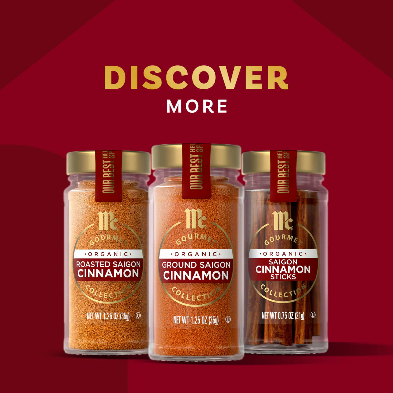 McCormick Gourmet™ Organic Ground Saigon Cinnamon, 1.25 oz - Image 12