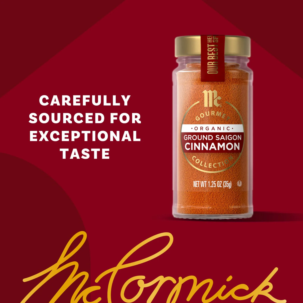 McCormick Gourmet™ Organic Ground Saigon Cinnamon, 1.25 oz - Image 18