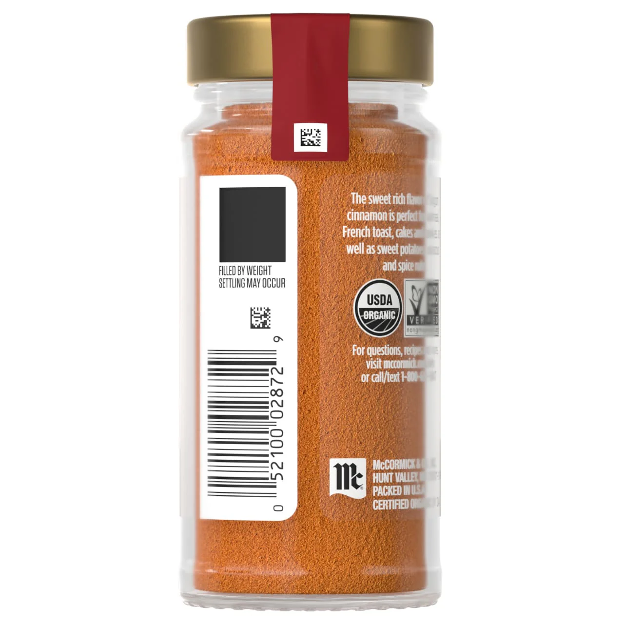 McCormick Gourmet™ Organic Ground Saigon Cinnamon, 1.25 oz - Image 21