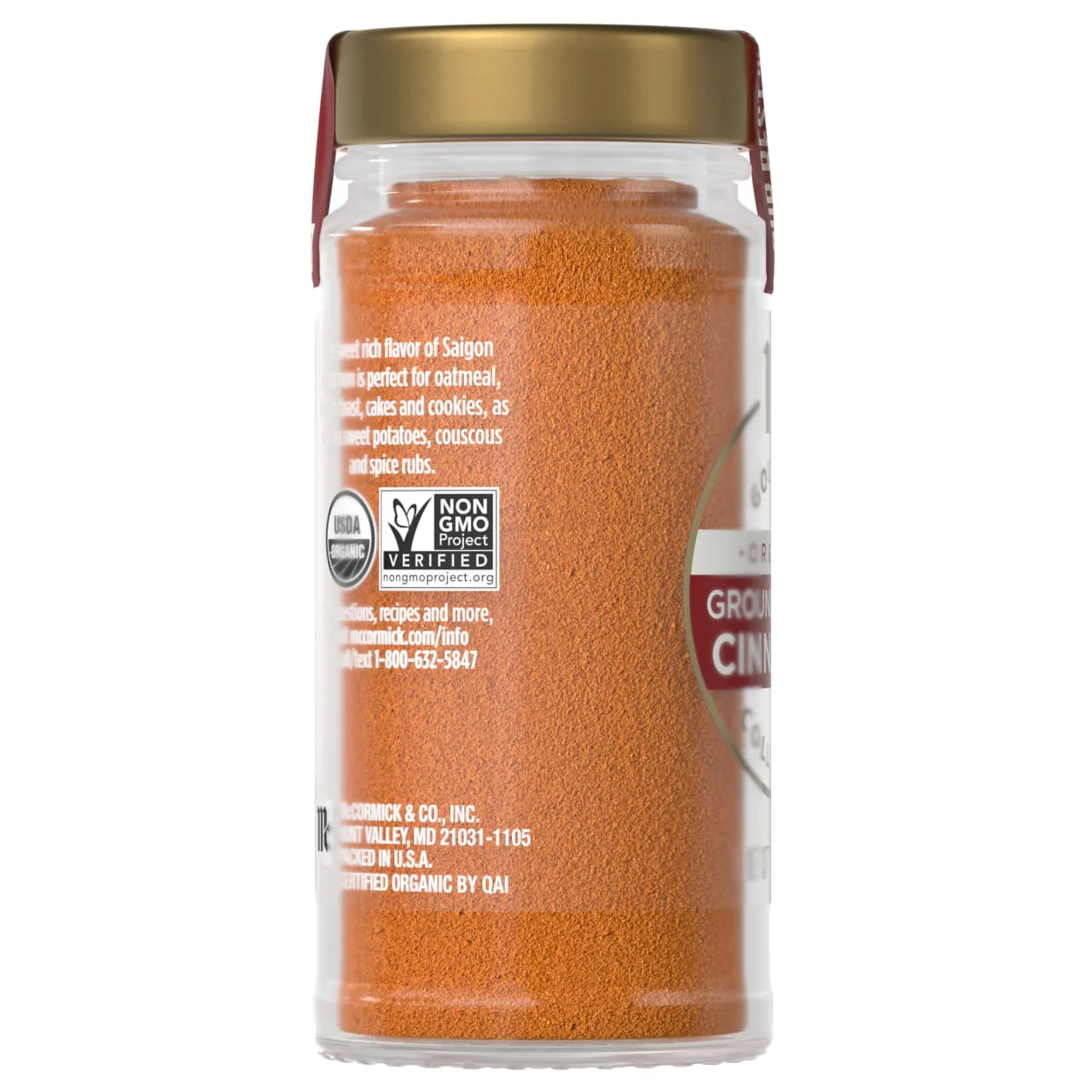 McCormick Gourmet™ Organic Ground Saigon Cinnamon, 1.25 oz - Image 23