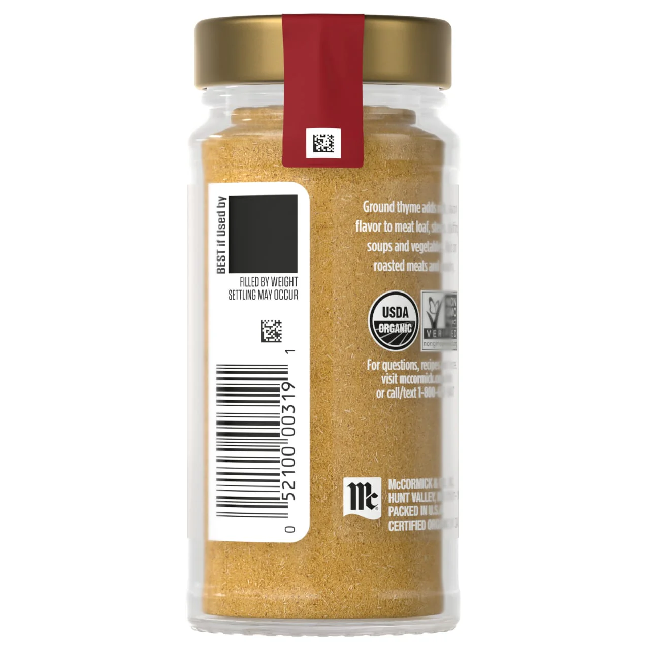 McCormick Gourmet™ Organic Ground Thyme, 1.25 oz - Image 16