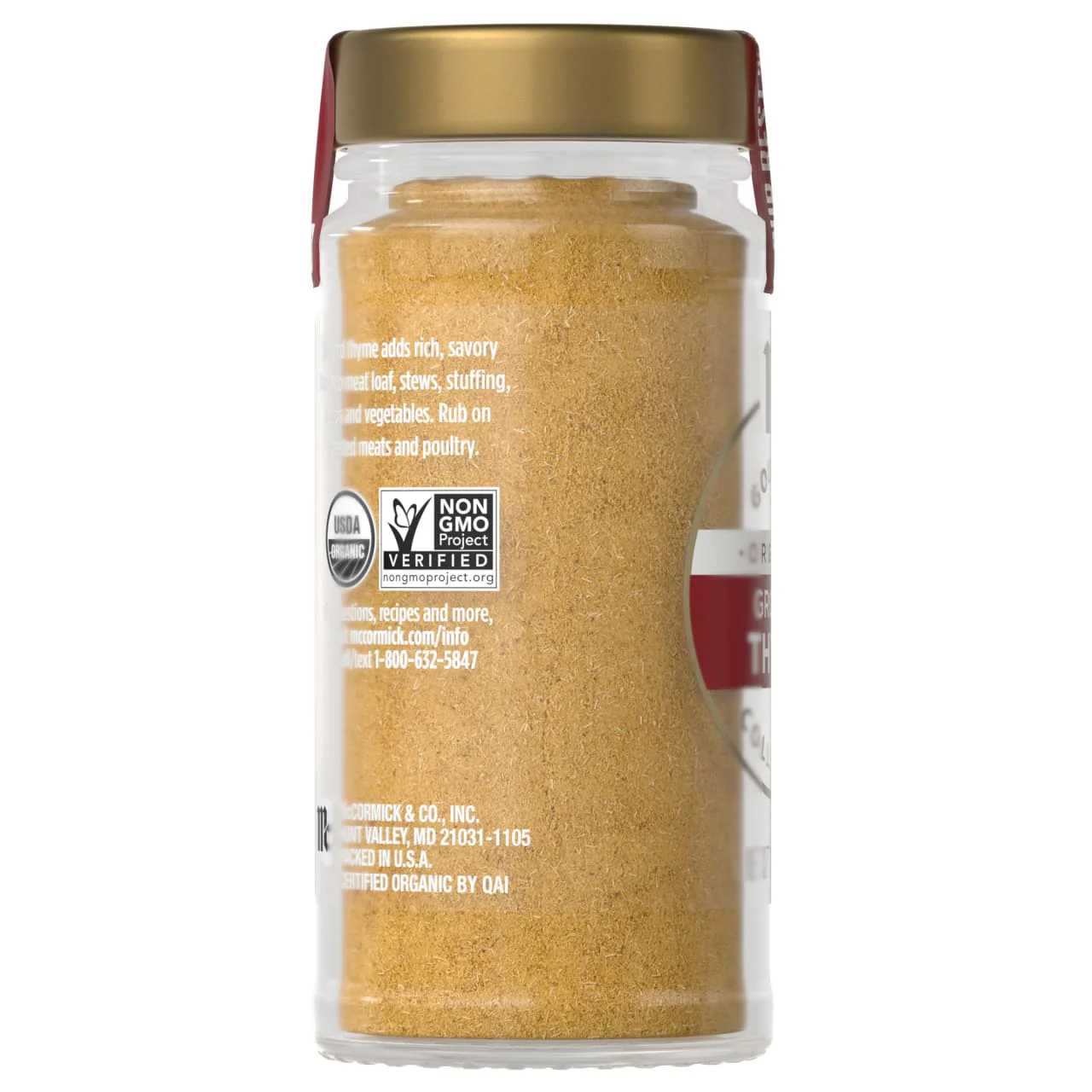McCormick Gourmet™ Organic Ground Thyme, 1.25 oz - Image 18