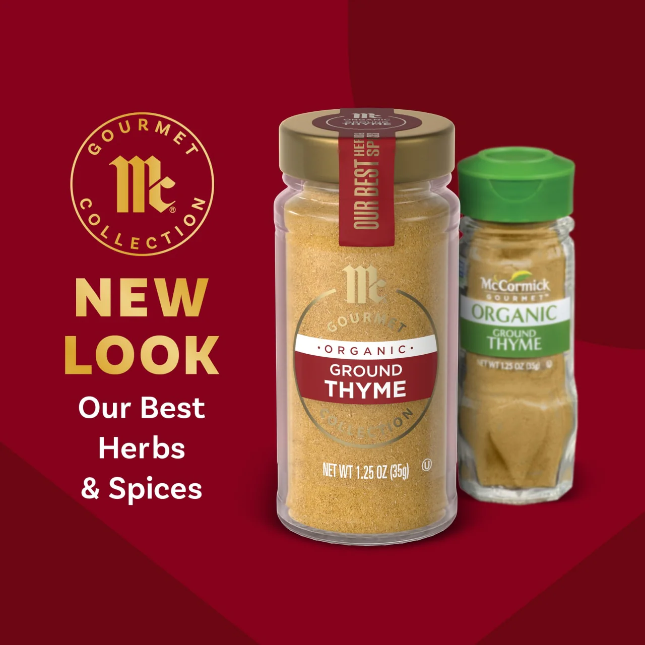 McCormick Gourmet™ Organic Ground Thyme, 1.25 oz - Image 3