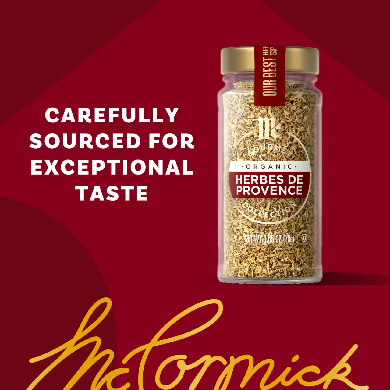 McCormick Gourmet™ Organic Herbes De Provence, 0.65 oz - Image 11
