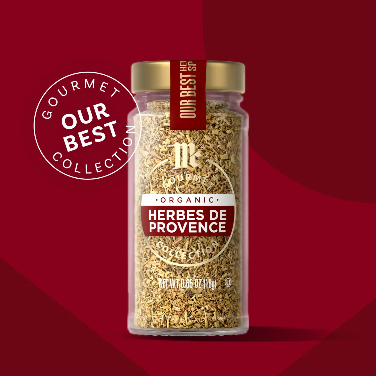 McCormick Gourmet™ Organic Herbes De Provence, 0.65 oz - Image 4