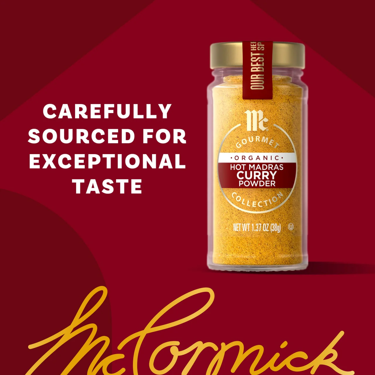 McCormick Gourmet™ Organic Hot Madras Curry Powder, 1.37 oz - Image 14