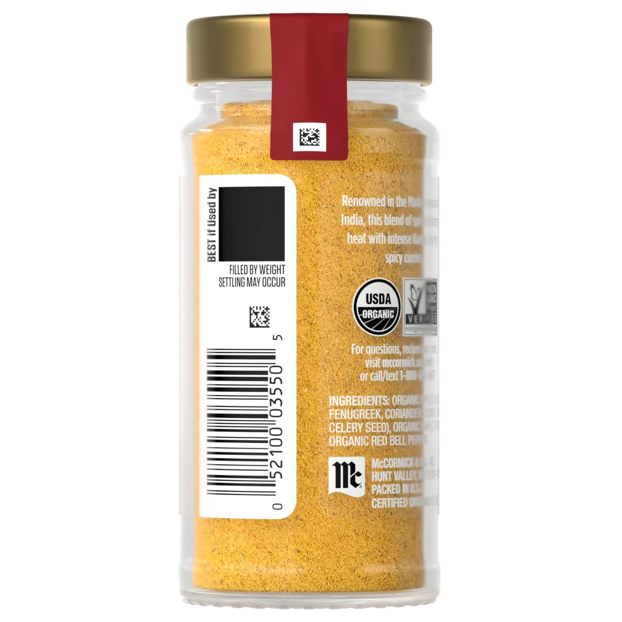 McCormick Gourmet™ Organic Hot Madras Curry Powder, 1.37 oz - Image 16