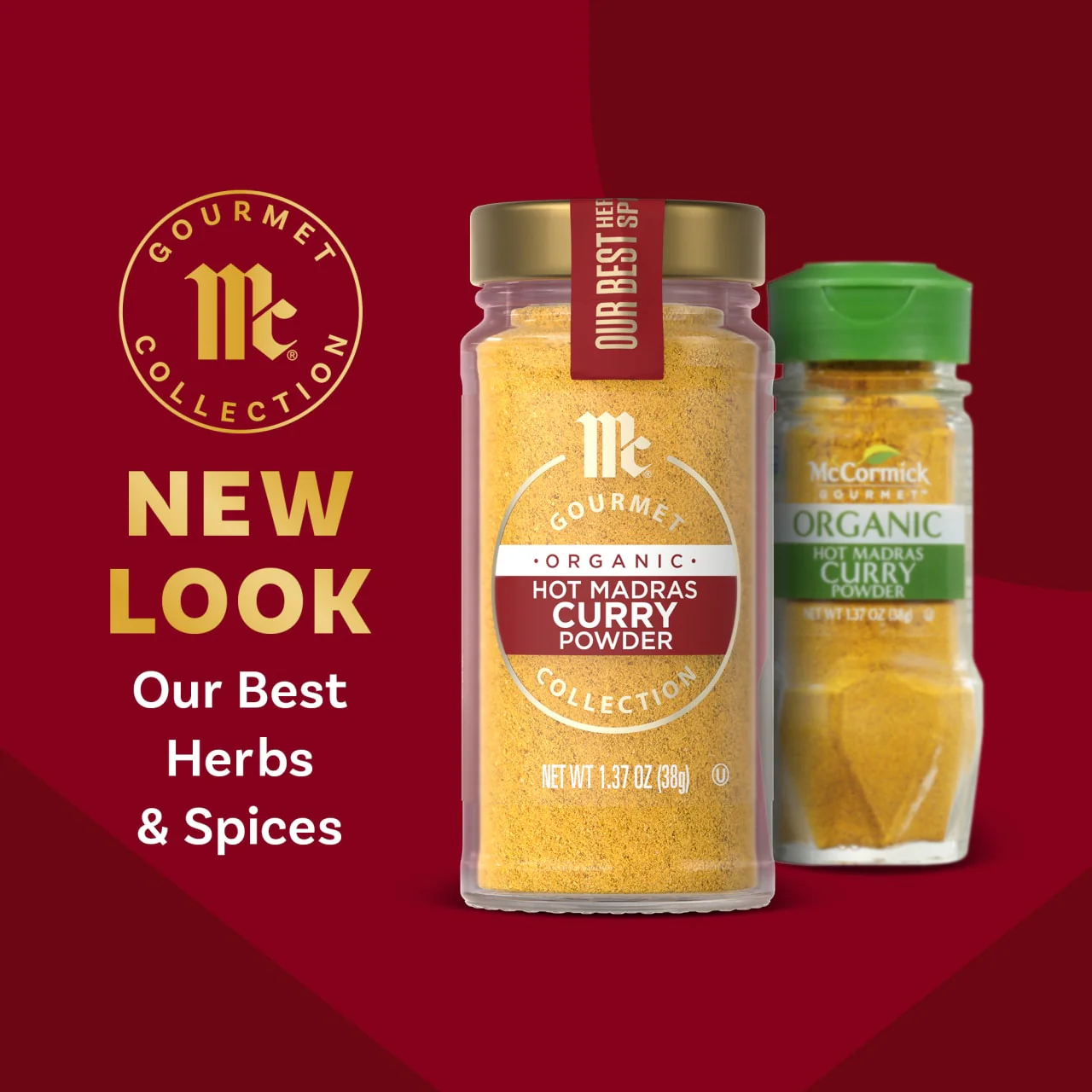 McCormick Gourmet™ Organic Hot Madras Curry Powder, 1.37 oz - Image 3