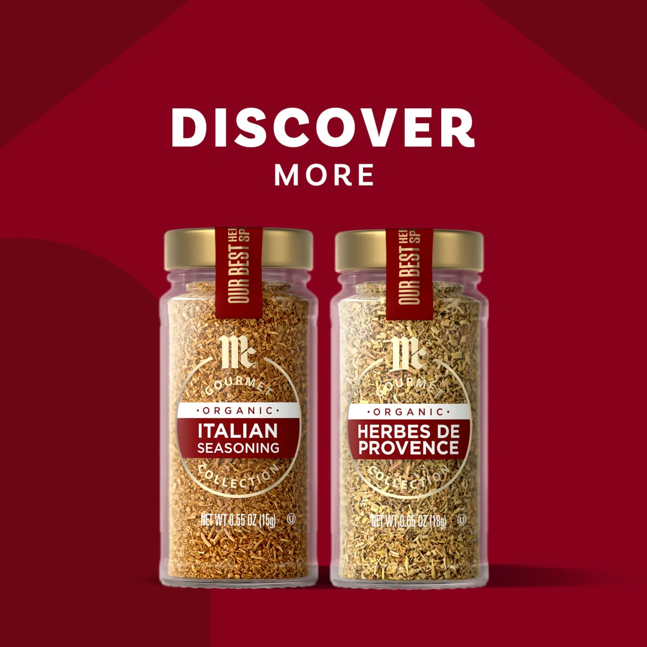 McCormick Gourmet™ Organic Italian Seasoning, 0.55 oz - Image 13