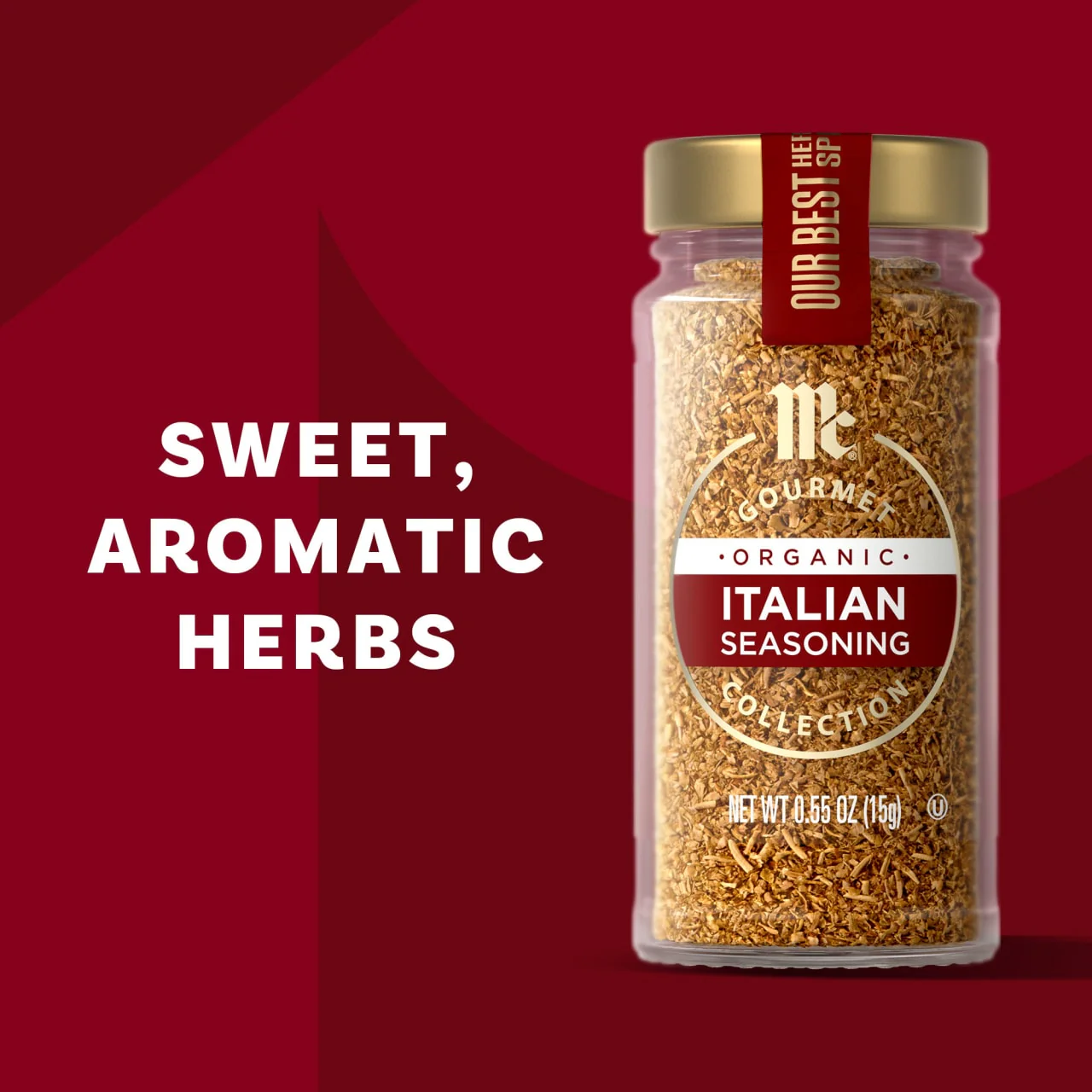 McCormick Gourmet™ Organic Italian Seasoning, 0.55 oz - Image 15