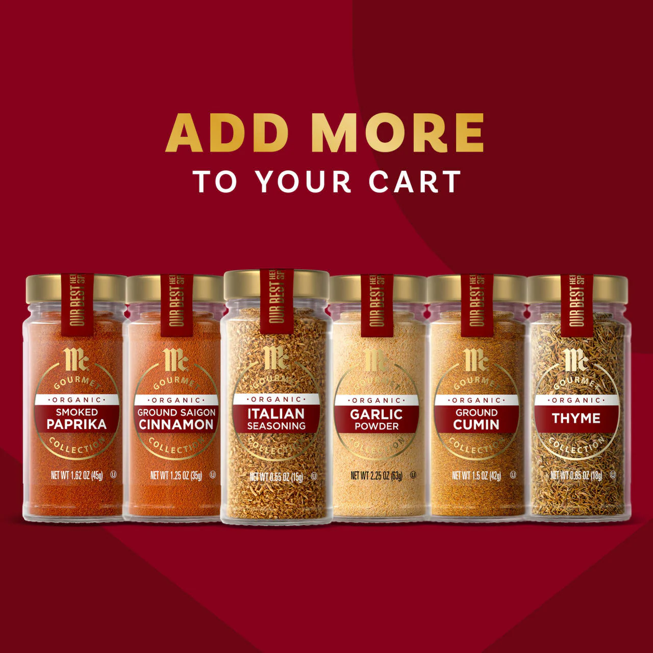 McCormick Gourmet™ Organic Italian Seasoning, 0.55 oz - Image 22