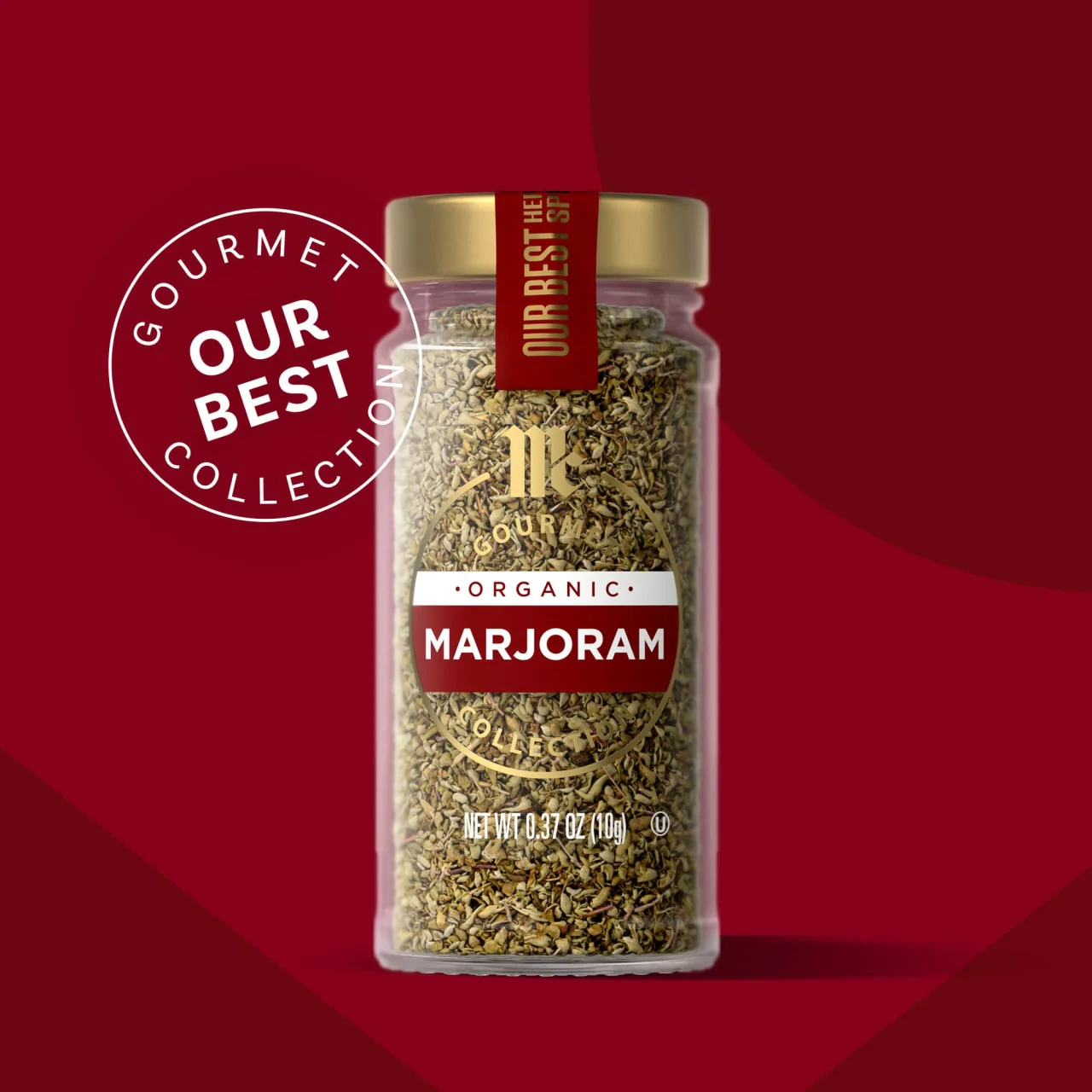 McCormick Gourmet™ Organic Marjoram Leaves, 0.37 oz - Image 11