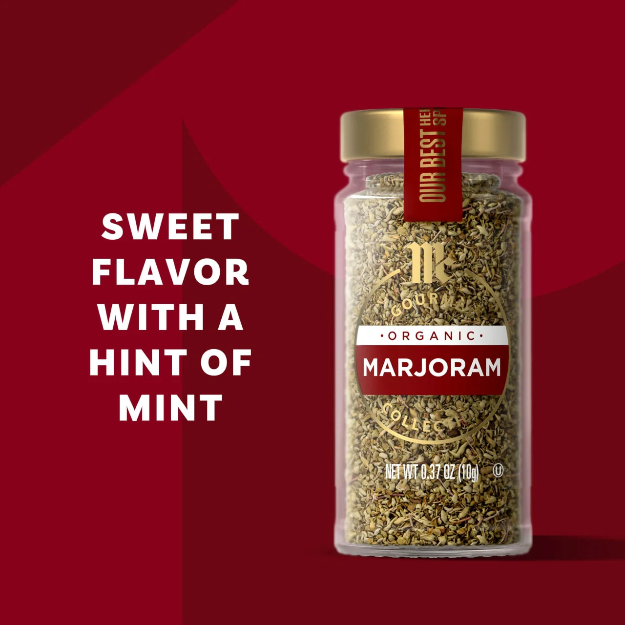 McCormick Gourmet™ Organic Marjoram Leaves, 0.37 oz - Image 14