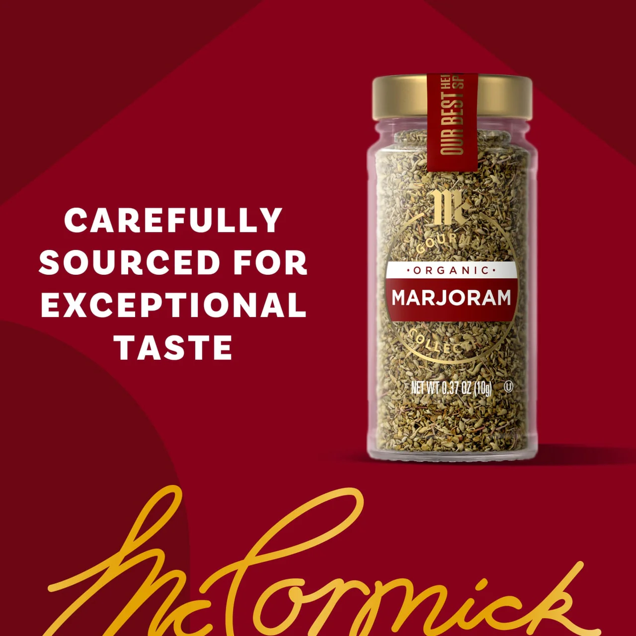 McCormick Gourmet™ Organic Marjoram Leaves, 0.37 oz - Image 4