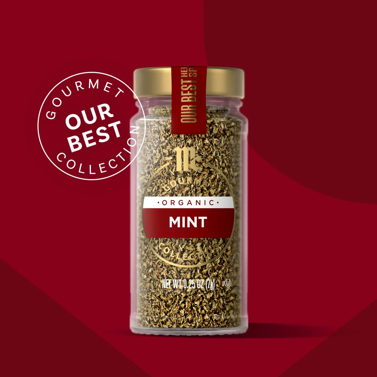 McCormick Gourmet™ Organic Mint, 0.25 oz - Image 4