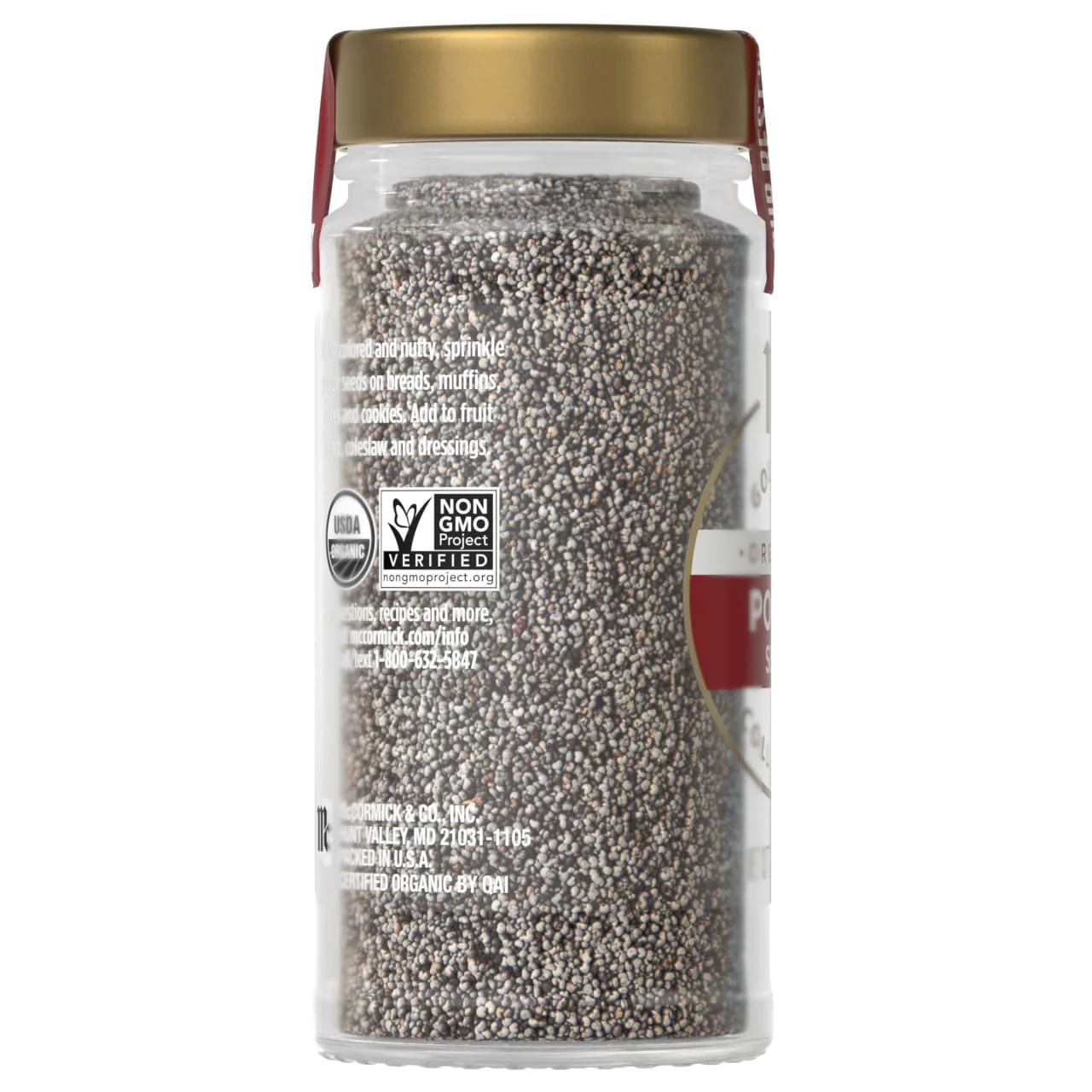 McCormick Gourmet™ Organic Poppy Seed, 2.12 oz - Image 18
