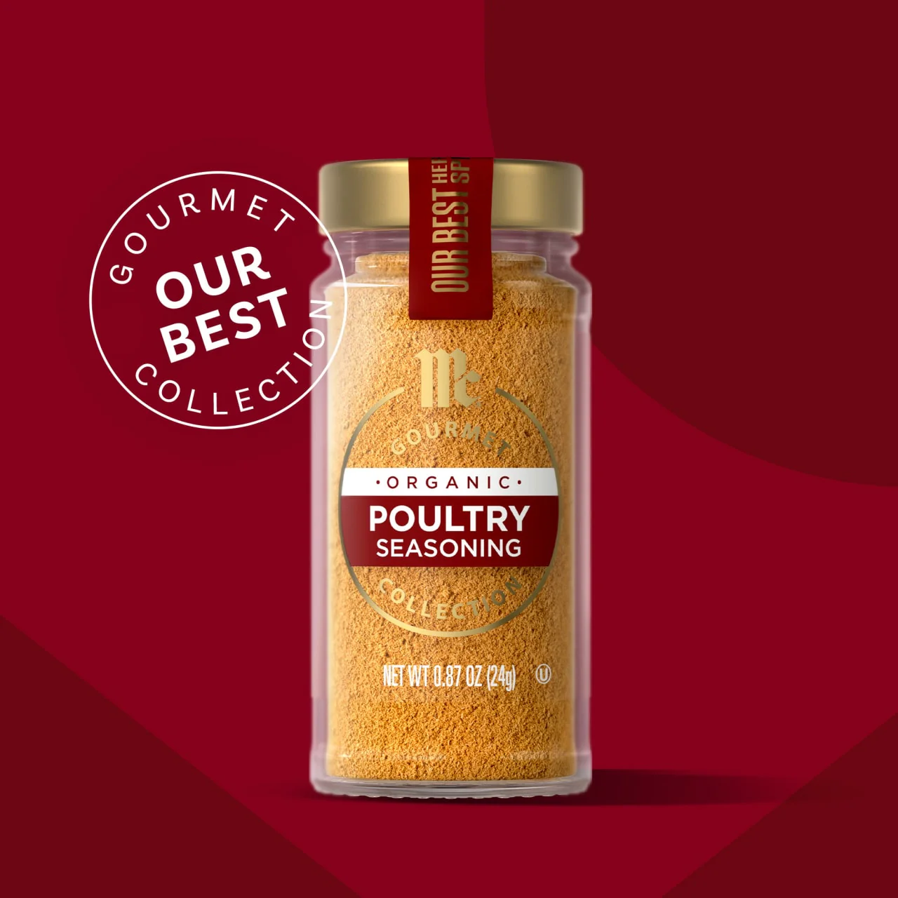 McCormick Gourmet™ Organic Poultry Seasoning, 0.87 oz - Image 11
