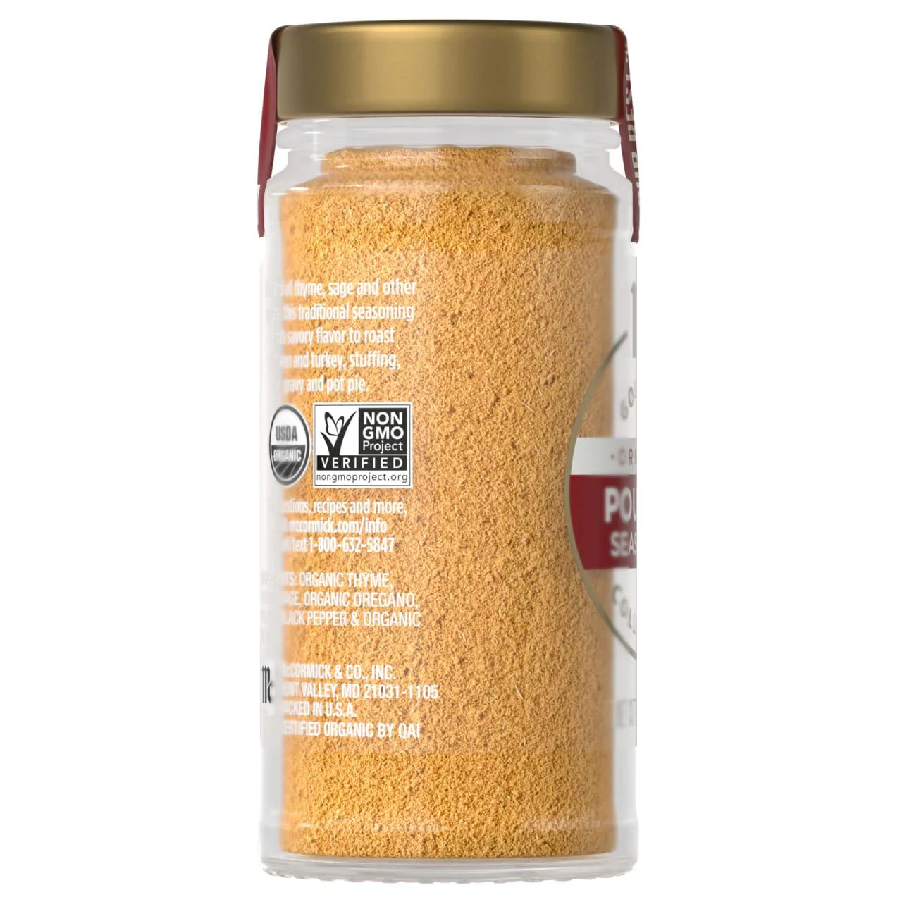 McCormick Gourmet™ Organic Poultry Seasoning, 0.87 oz - Image 18