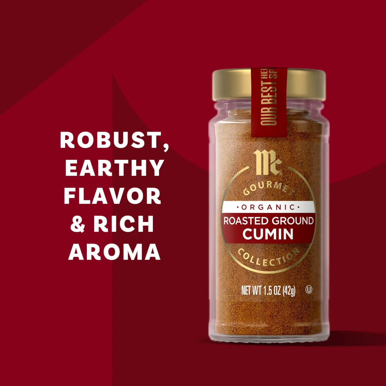 McCormick Gourmet™ Organic Roasted Ground Cumin, 1.5 oz - Image 4