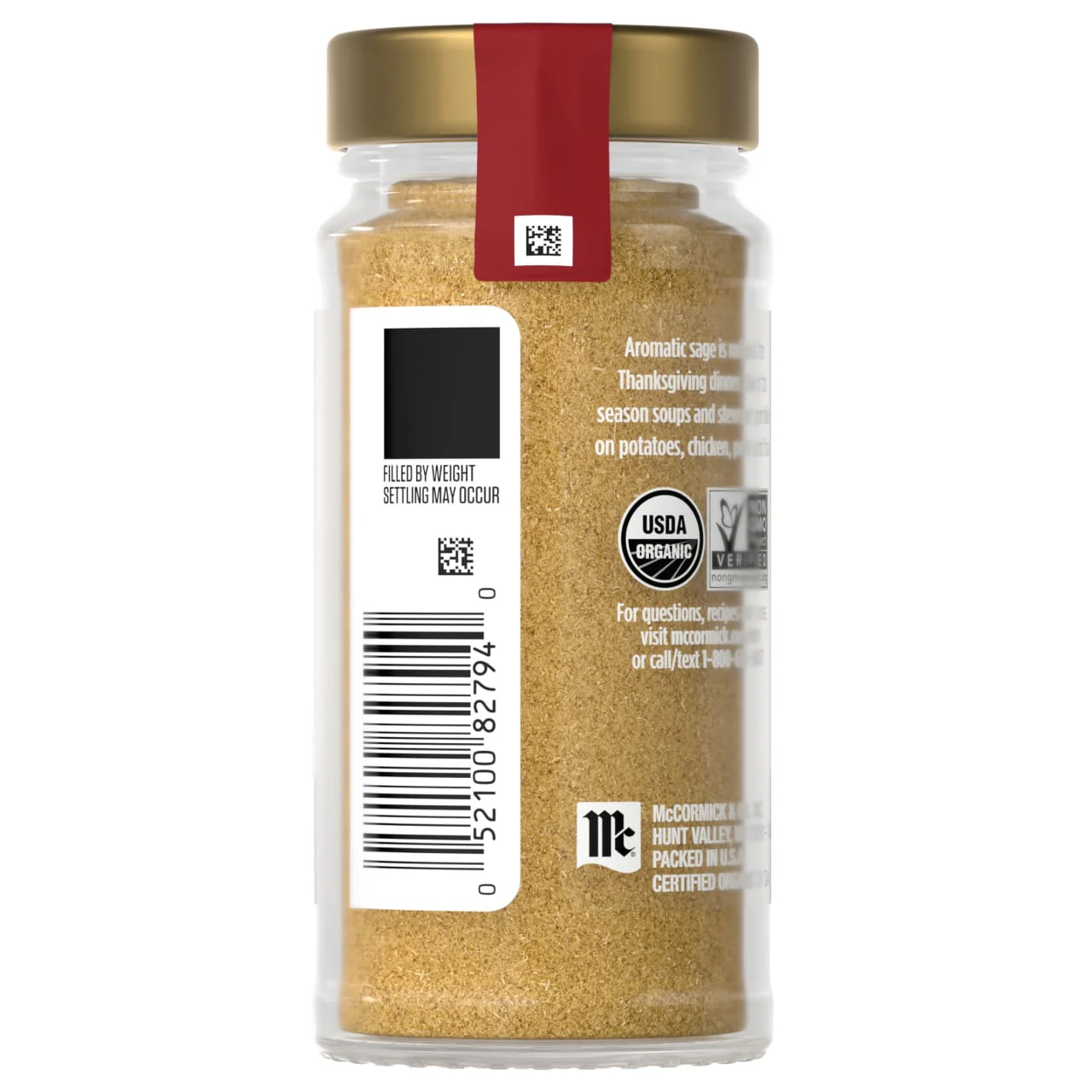 McCormick Gourmet™ Organic Rubbed Sage, 0.75 oz - Image 16