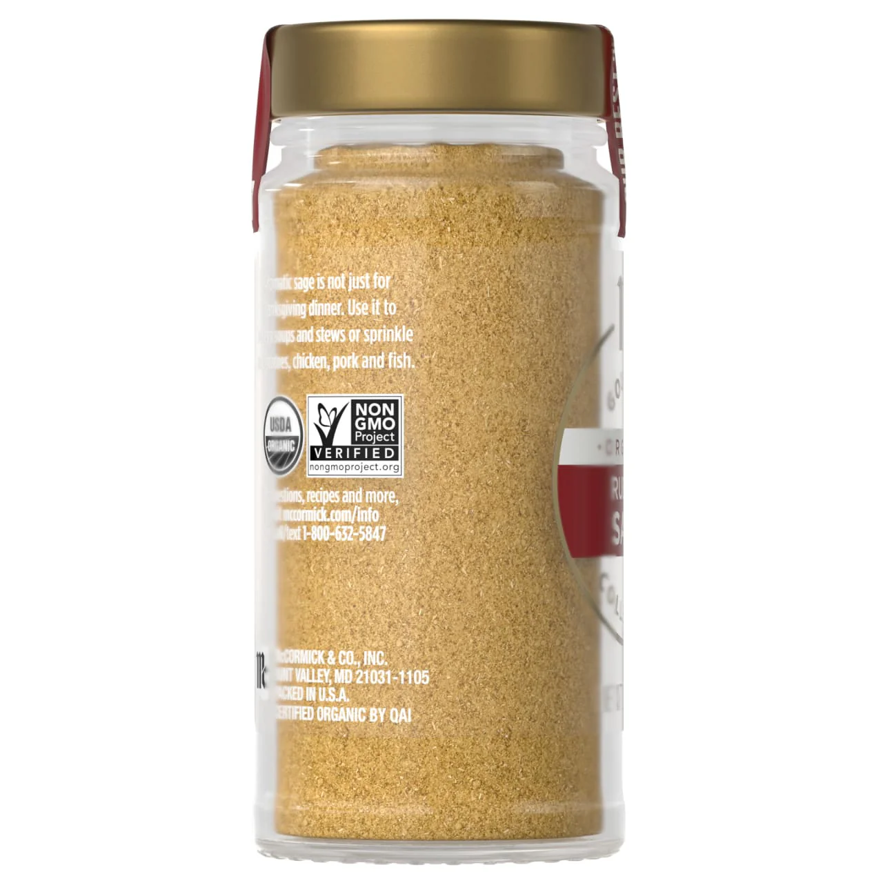 McCormick Gourmet™ Organic Rubbed Sage, 0.75 oz - Image 18