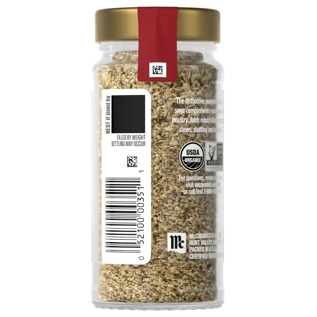 McCormick Gourmet™ Organic Sage Leaves, 0.43 oz - Image 16