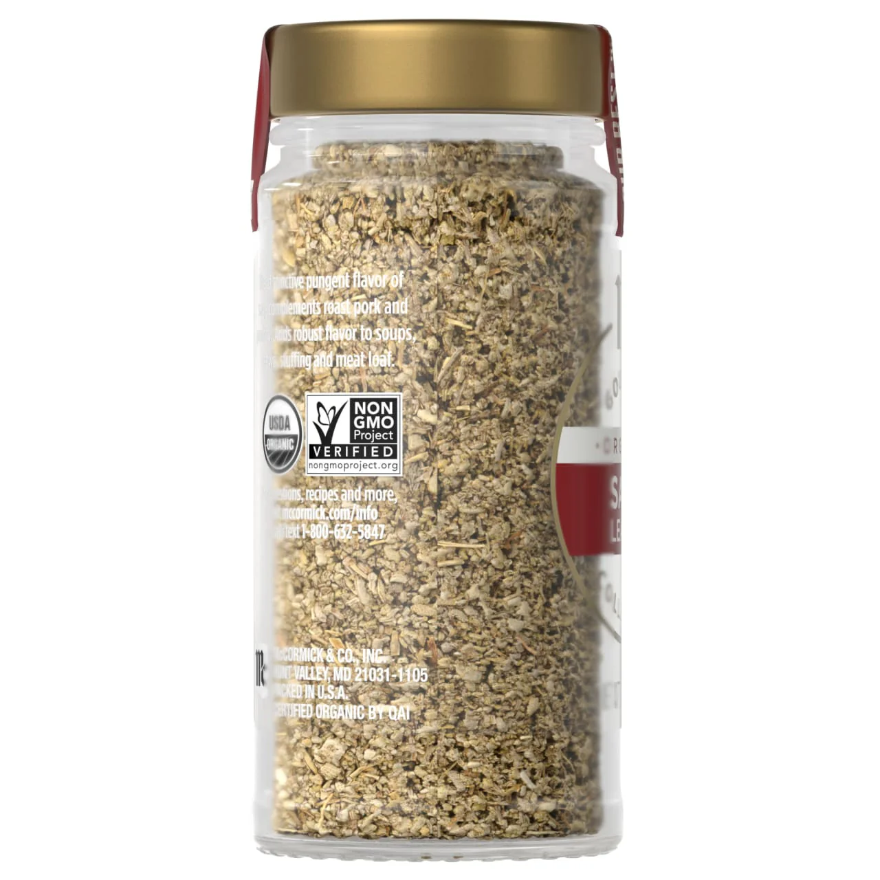 McCormick Gourmet™ Organic Sage Leaves, 0.43 oz - Image 18