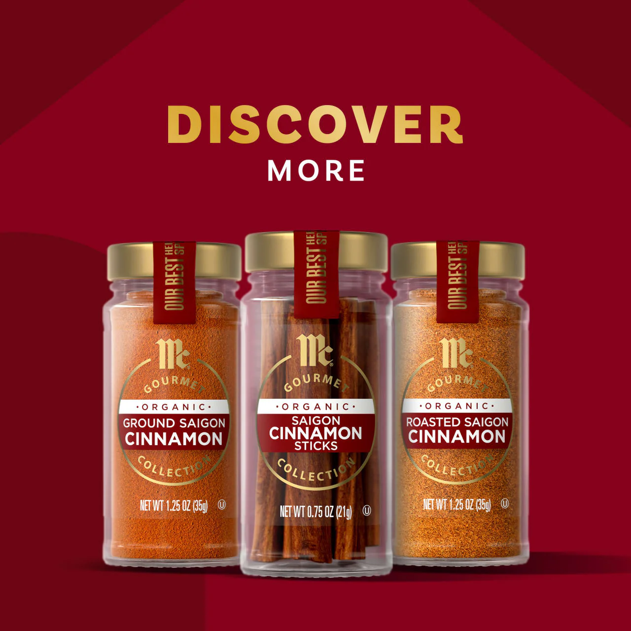 McCormick Gourmet™ Organic Saigon Cinnamon Sticks, 0.75 oz - Image 12
