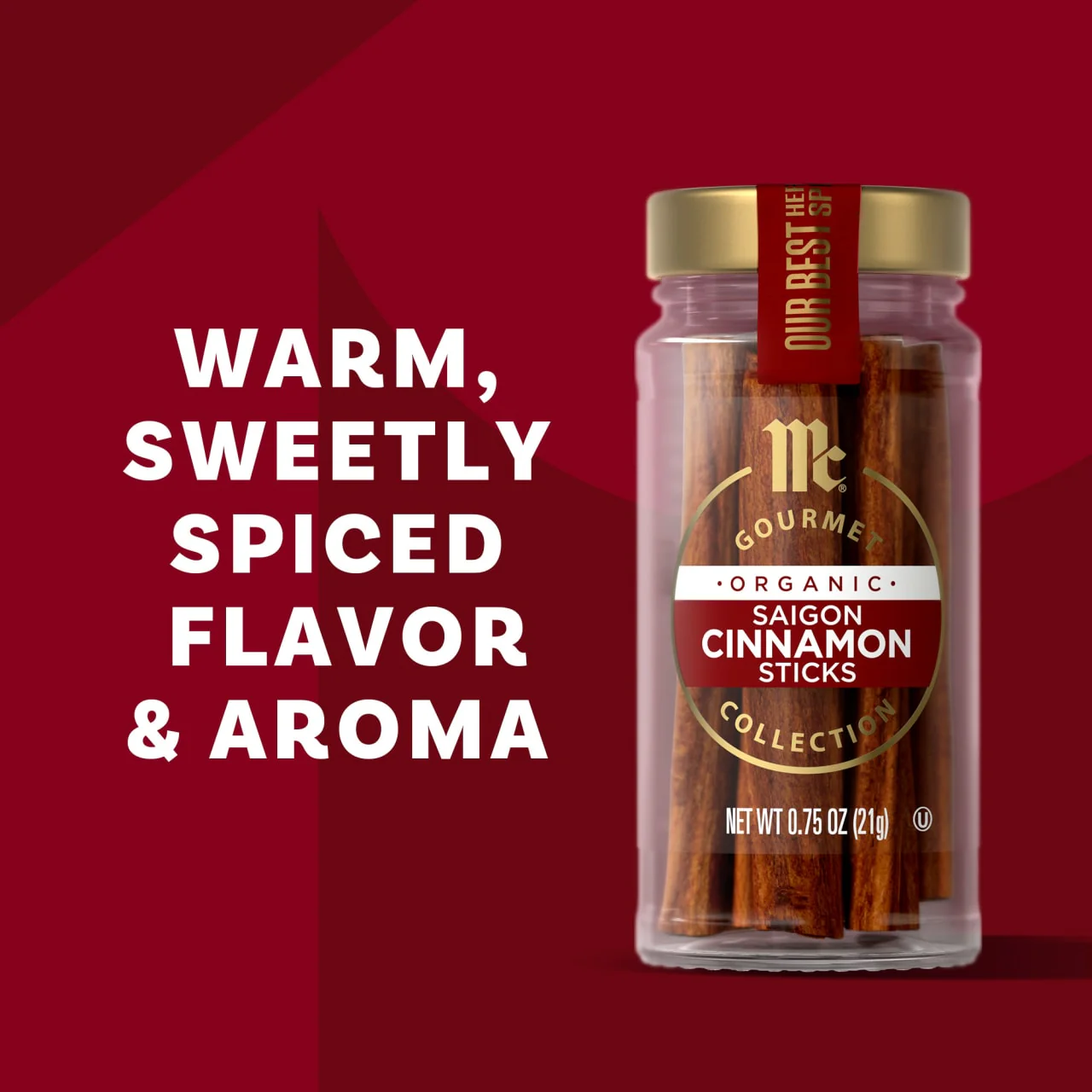 McCormick Gourmet™ Organic Saigon Cinnamon Sticks, 0.75 oz - Image 14