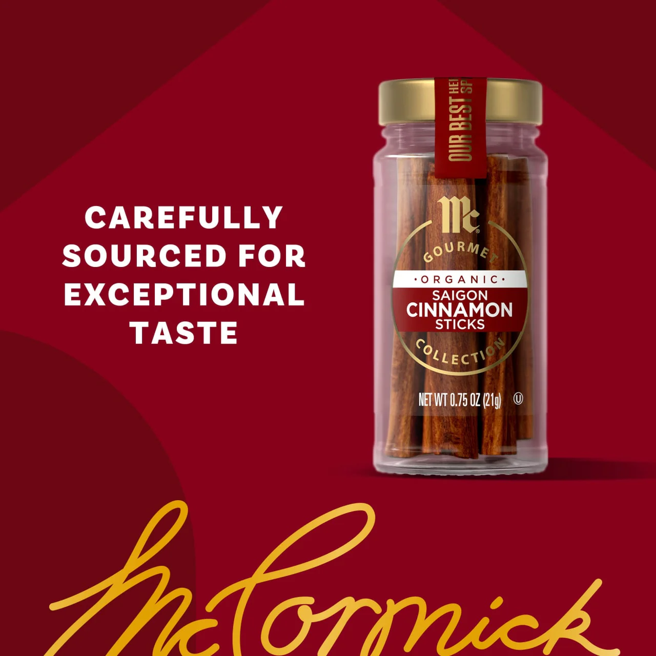 McCormick Gourmet™ Organic Saigon Cinnamon Sticks, 0.75 oz - Image 18