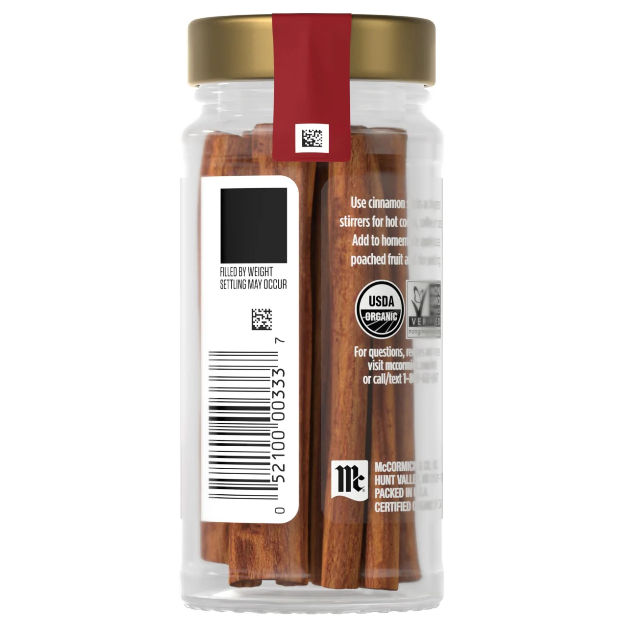 McCormick Gourmet™ Organic Saigon Cinnamon Sticks, 0.75 oz - Image 21