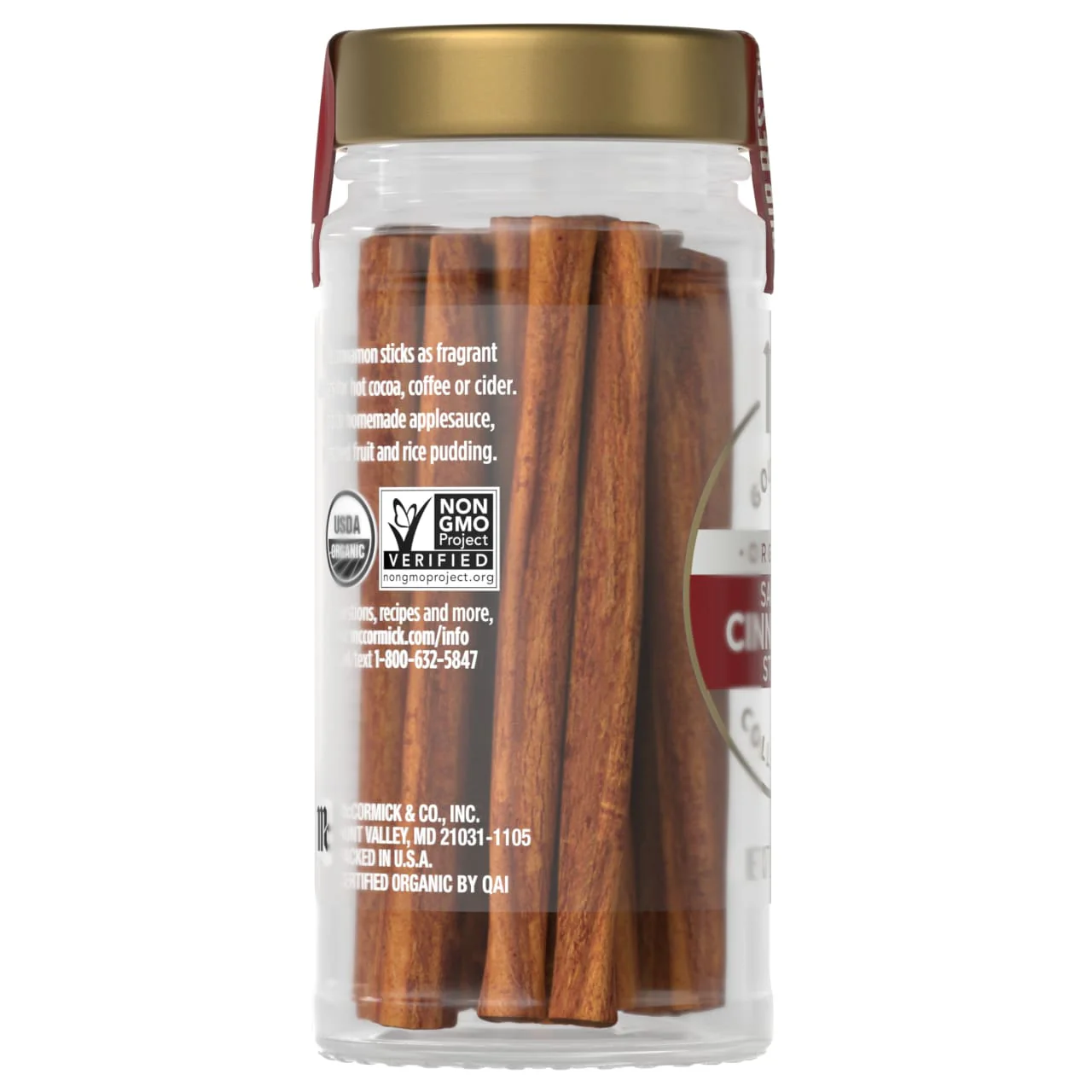 McCormick Gourmet™ Organic Saigon Cinnamon Sticks, 0.75 oz - Image 23