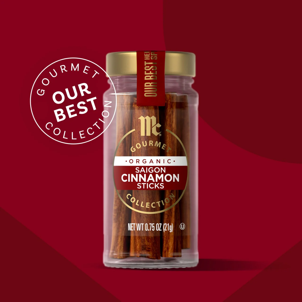 McCormick Gourmet™ Organic Saigon Cinnamon Sticks, 0.75 oz - Image 4
