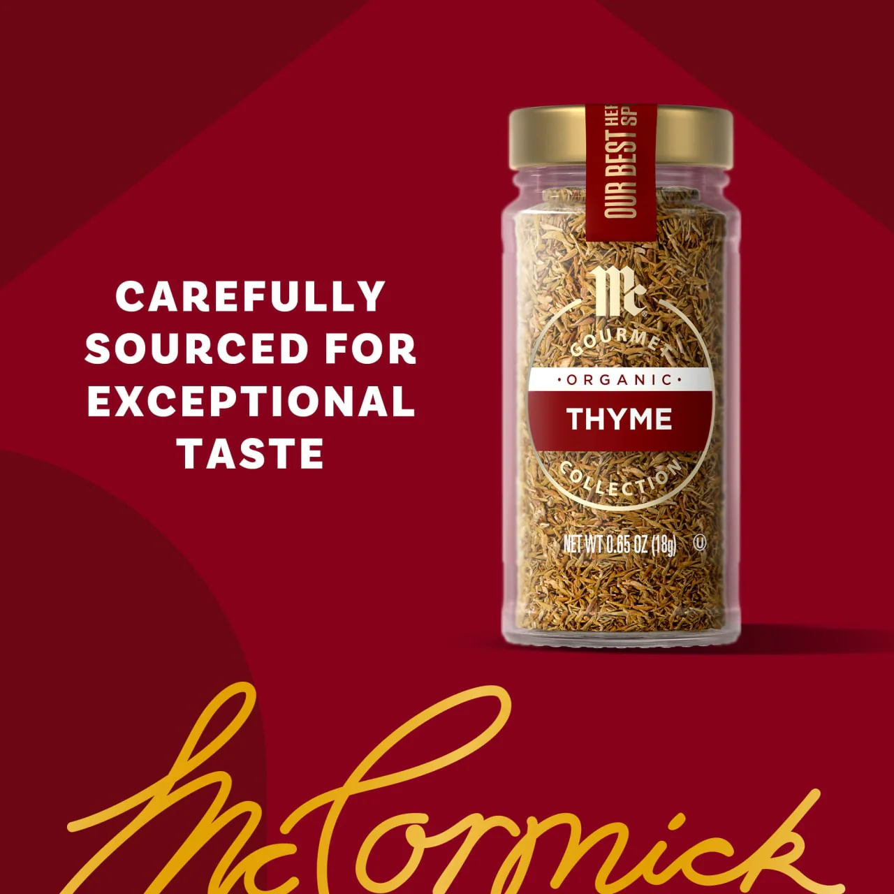 McCormick Gourmet™ Organic Thyme Leaves, 0.65 oz - Image 19