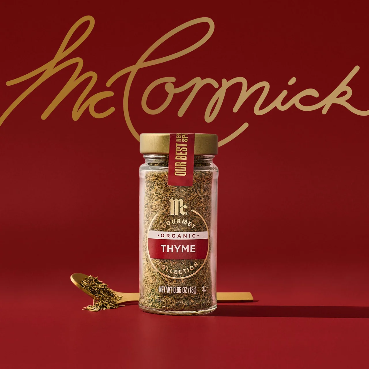 McCormick Gourmet™ Organic Thyme Leaves, 0.65 oz - Image 20