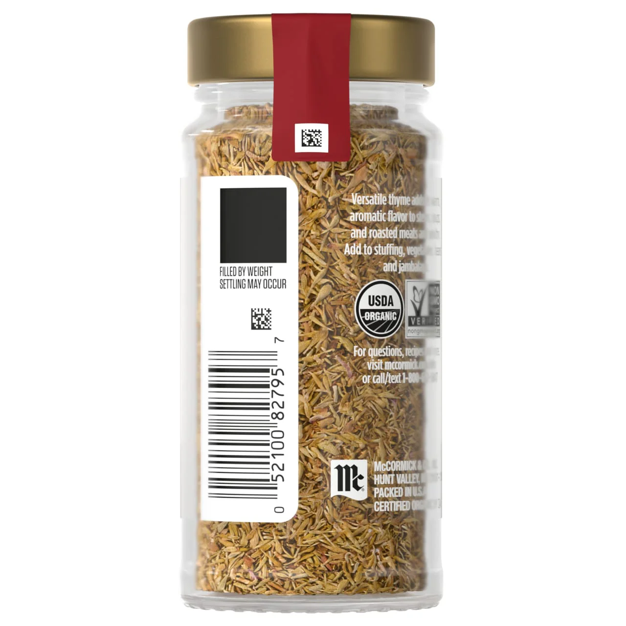 McCormick Gourmet™ Organic Thyme Leaves, 0.65 oz - Image 23