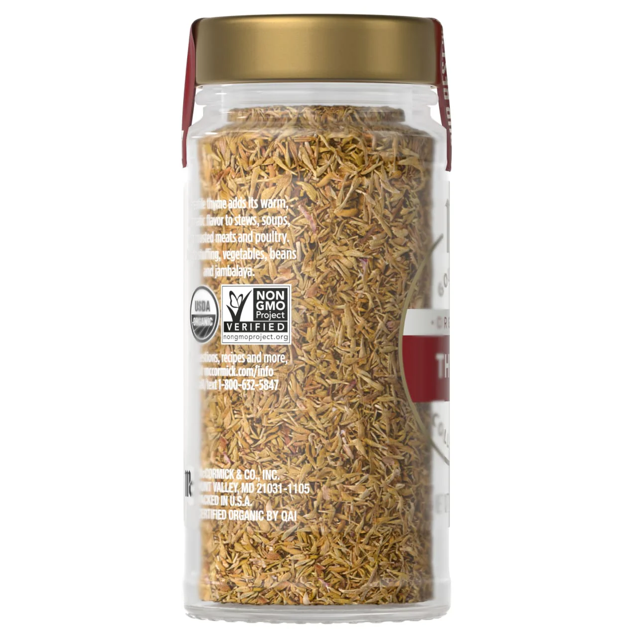 McCormick Gourmet™ Organic Thyme Leaves, 0.65 oz - Image 25