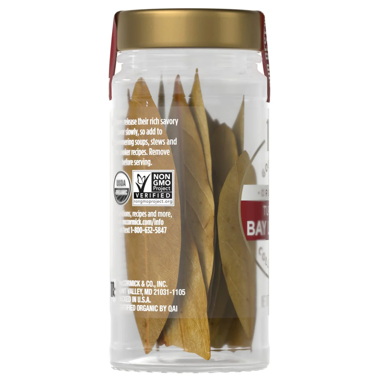 McCormick Gourmet™ Organic Turkish Bay Leaves, 0.18 oz - Image 24