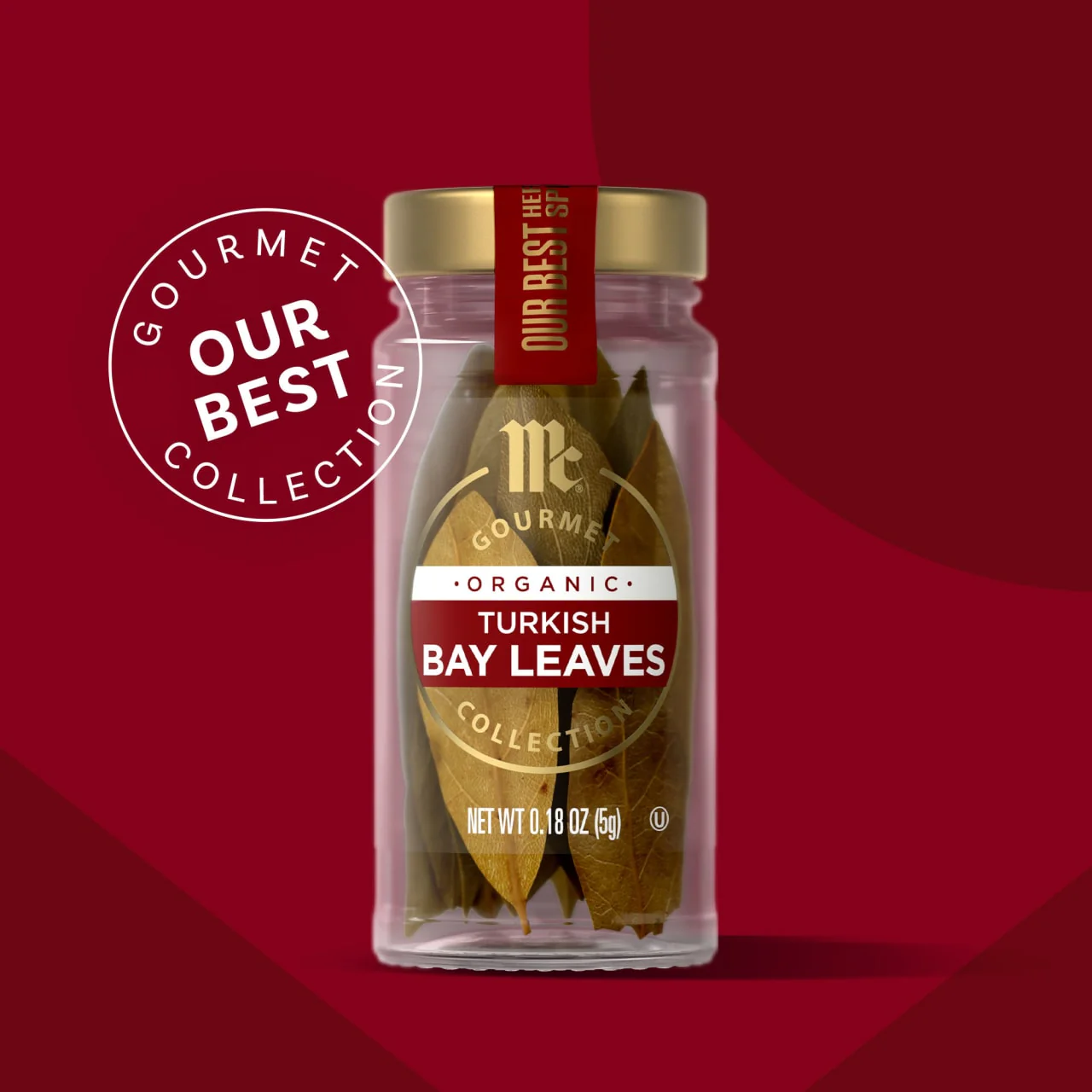McCormick Gourmet™ Organic Turkish Bay Leaves, 0.18 oz - Image 4