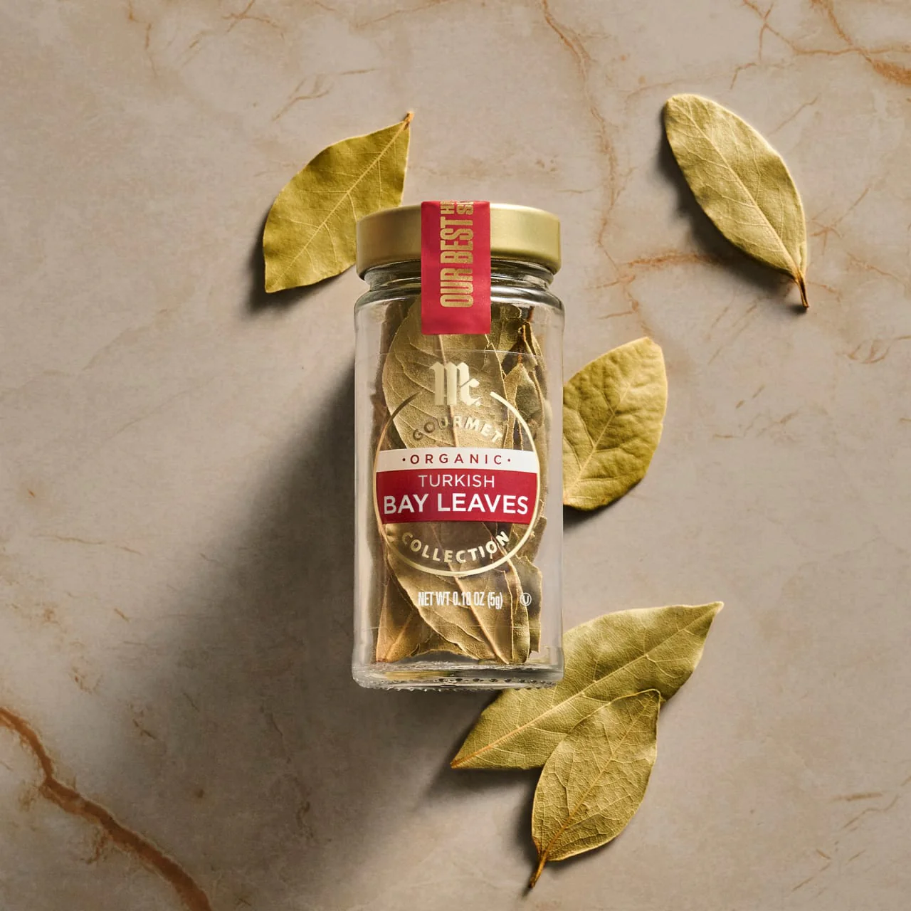 McCormick Gourmet™ Organic Turkish Bay Leaves, 0.18 oz - Image 8