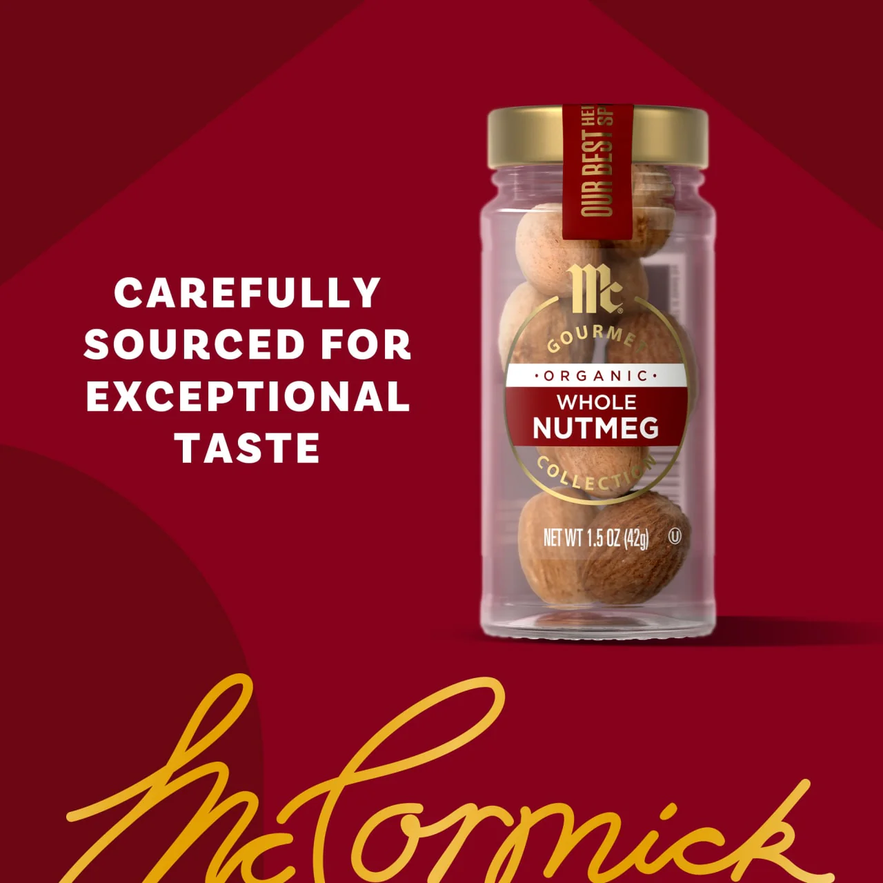 McCormick Gourmet™ Organic Whole Nutmeg, 1.5 oz - Image 11