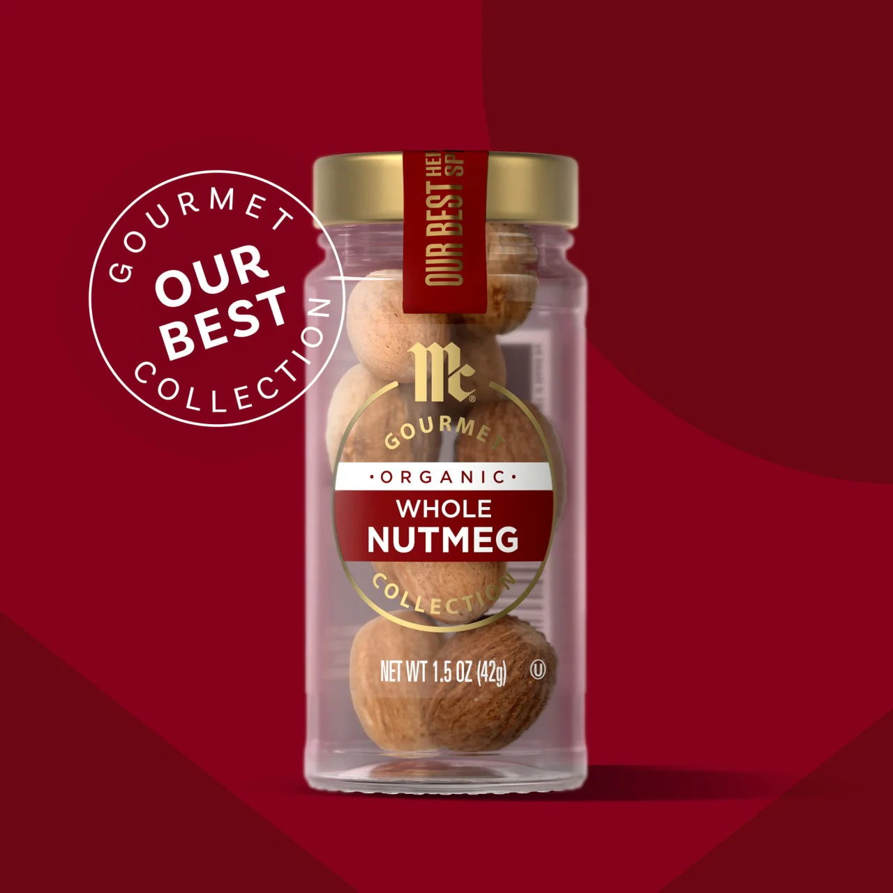 McCormick Gourmet™ Organic Whole Nutmeg, 1.5 oz - Image 14
