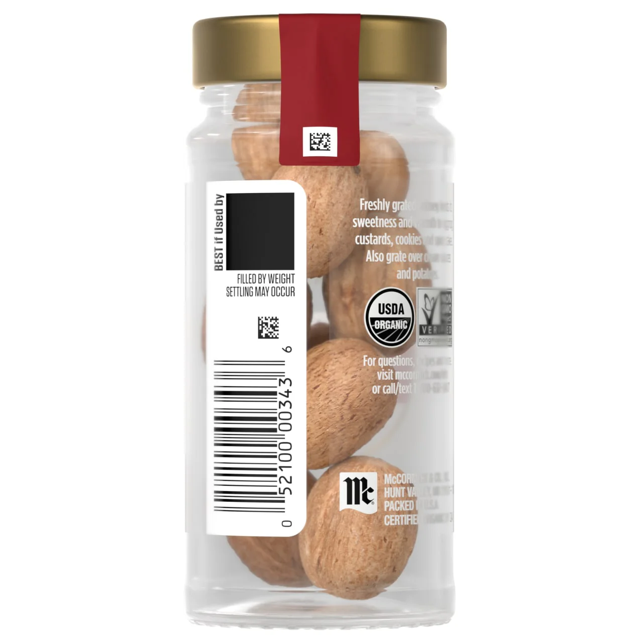 McCormick Gourmet™ Organic Whole Nutmeg, 1.5 oz - Image 16